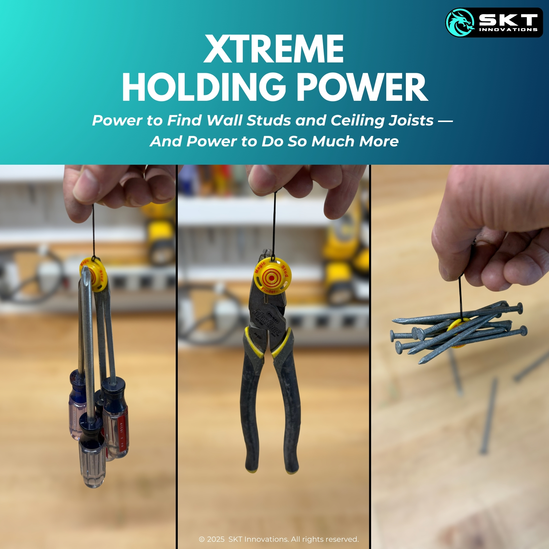 Magic Stud Finder Xtreme Magnet - 5 Pack - Image 4