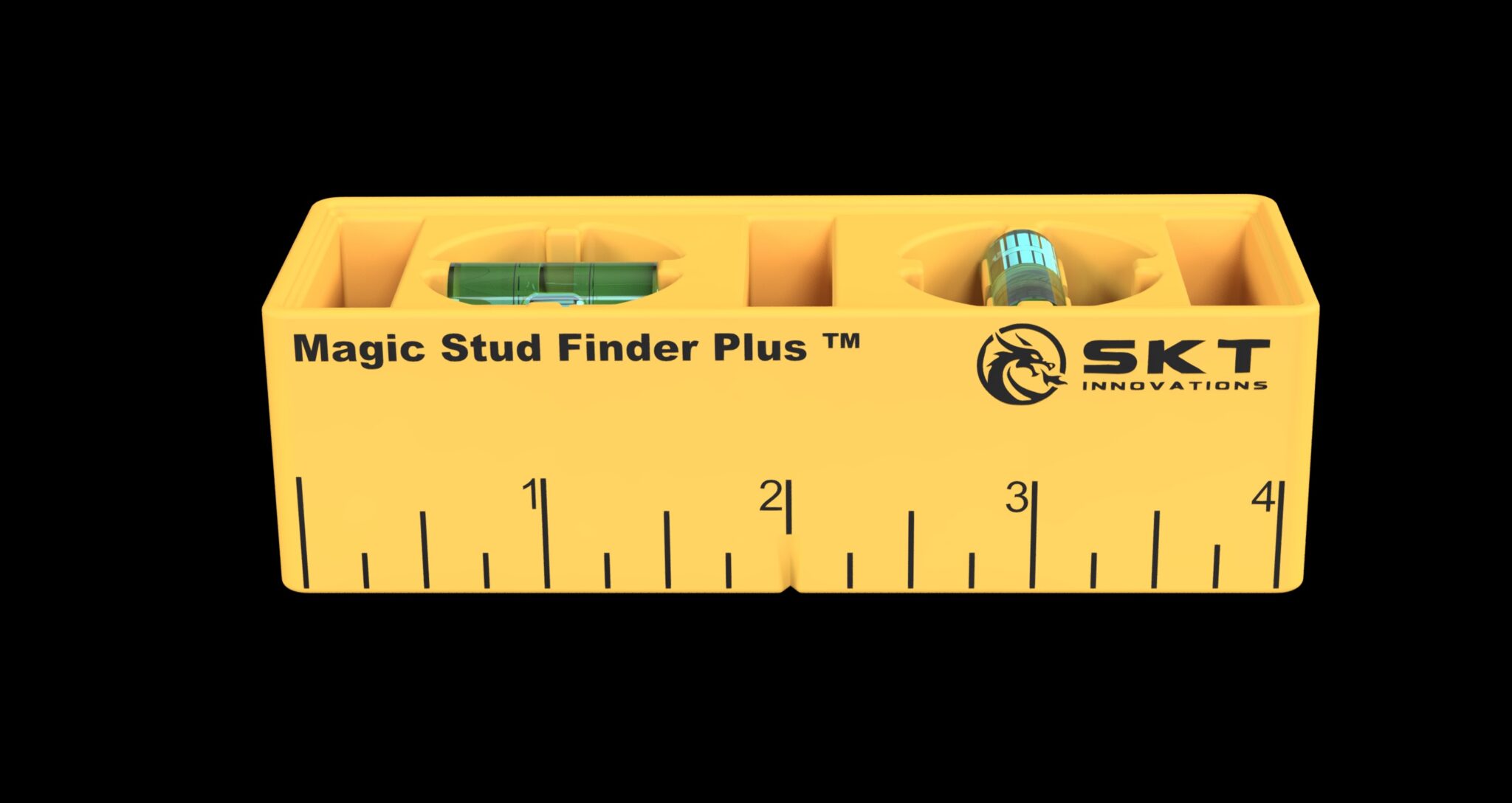 Profile view of our award winning Magic Stud Finder Plus.